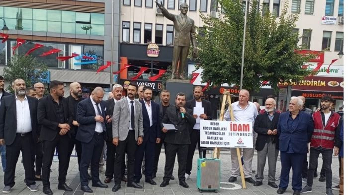 Alperen Ocakları'ndan Narin Güran protestosu